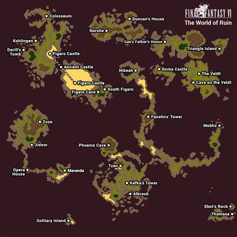 ff6 leipzig|World of Ruin .